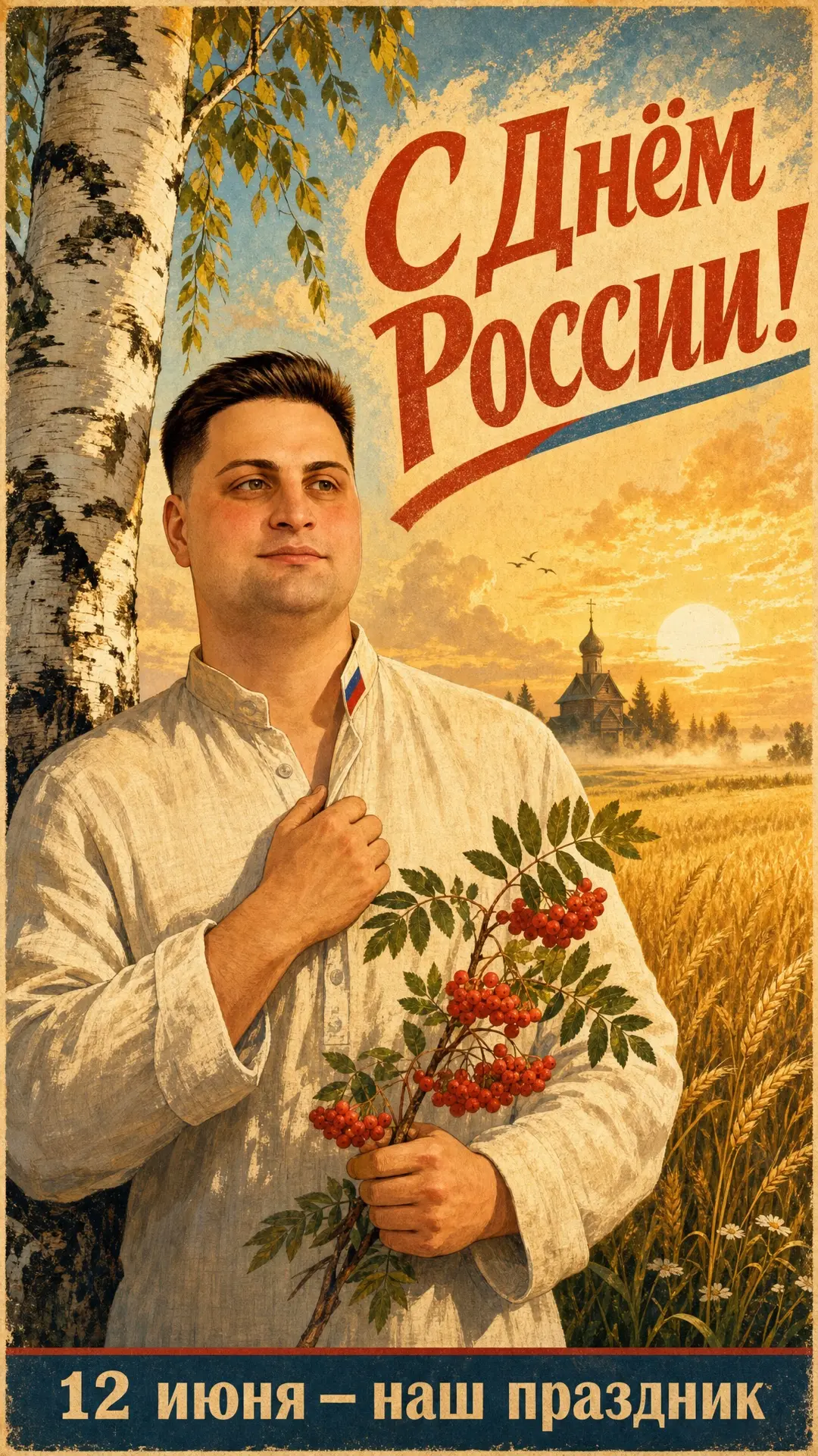 Поздравляю вас с Днём России! 🇷🇺