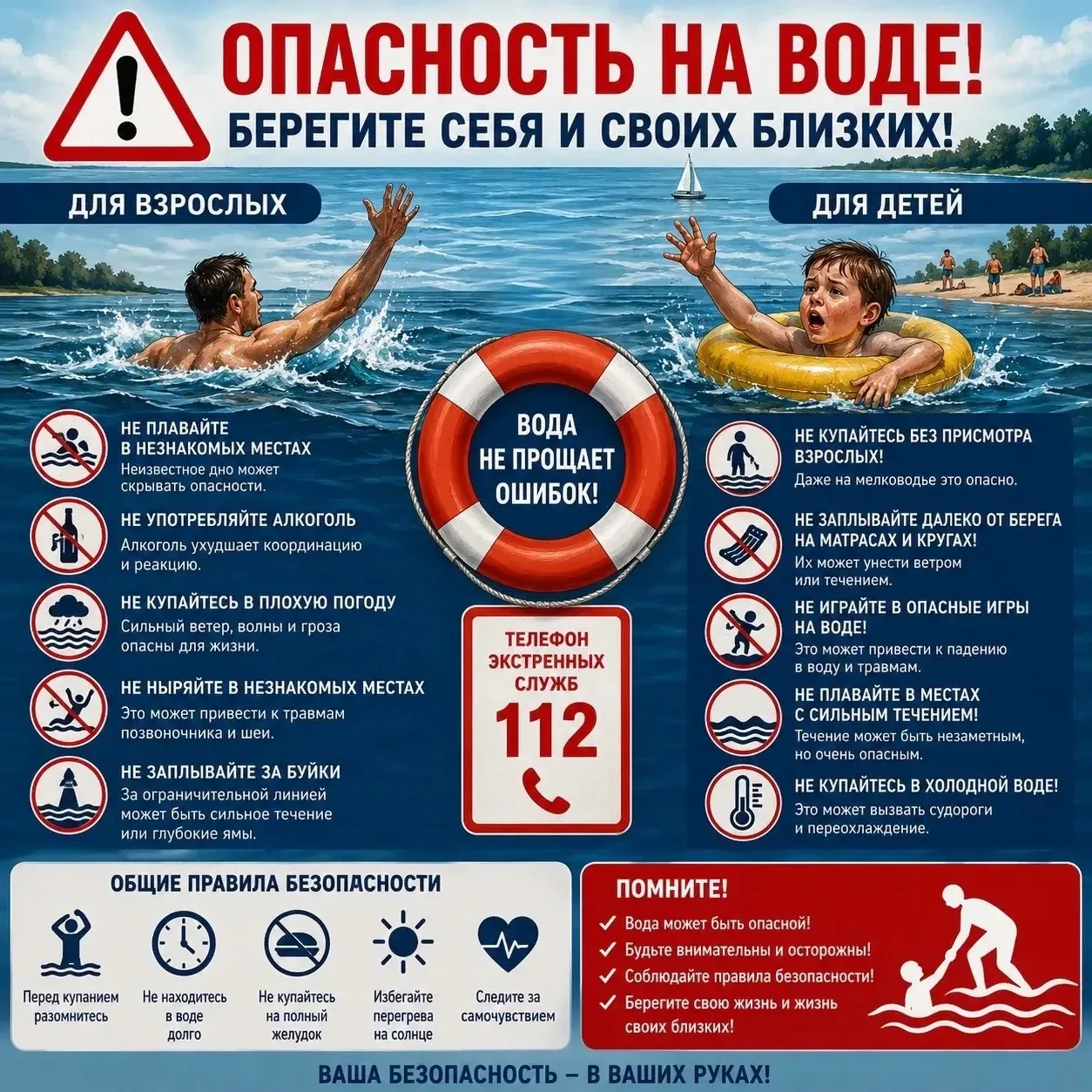 Уважаемые жители и гости Александровского муниципального округа! Лето — пора отпусков, каникул и раз