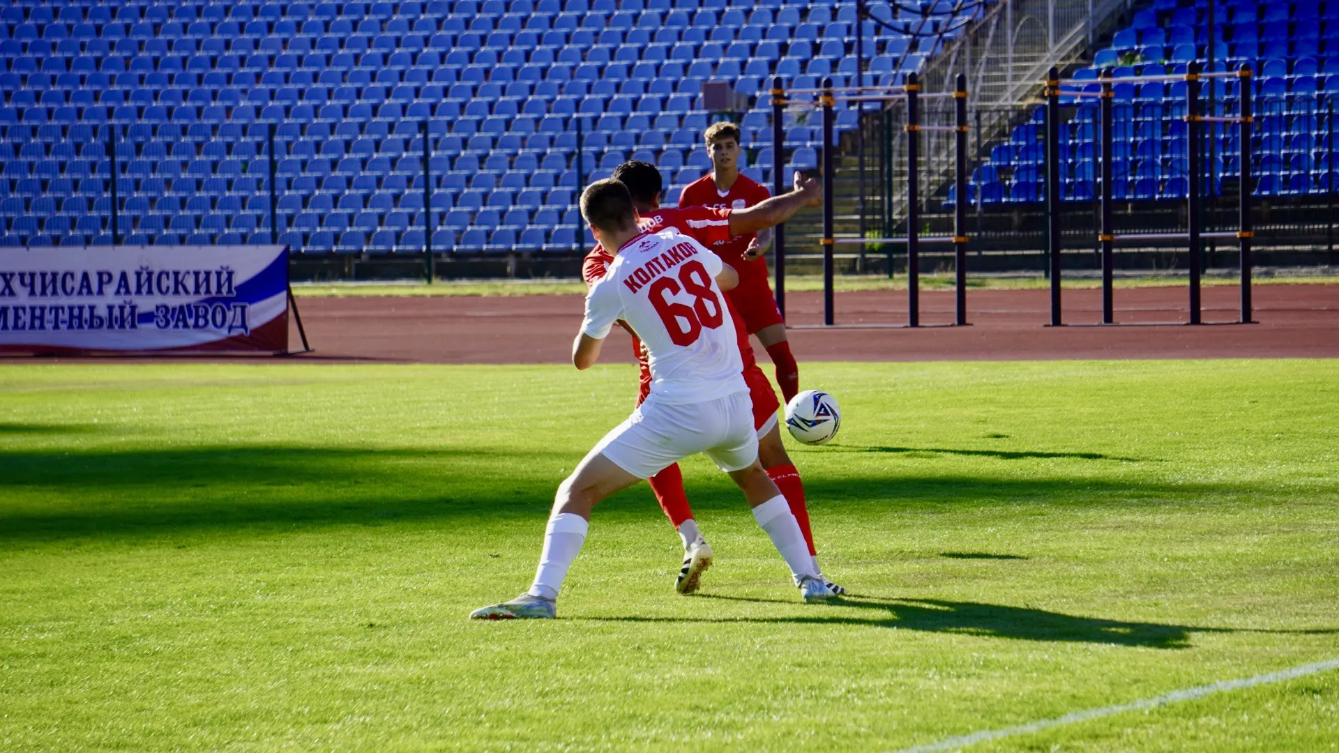 ⚽️Первый тайм матча «Кызылташ» - «Рубин Ялта» окончен