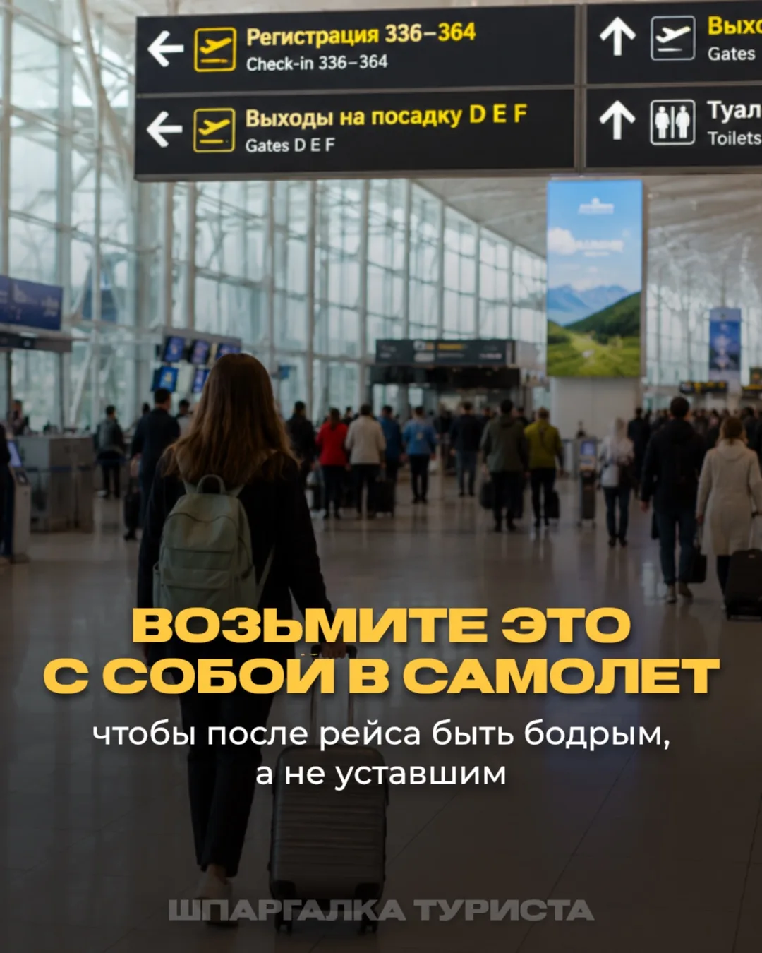 Полезные советы для путешественников, которые помогут быть бодрым после перелета✈️

💙Подбираем туры