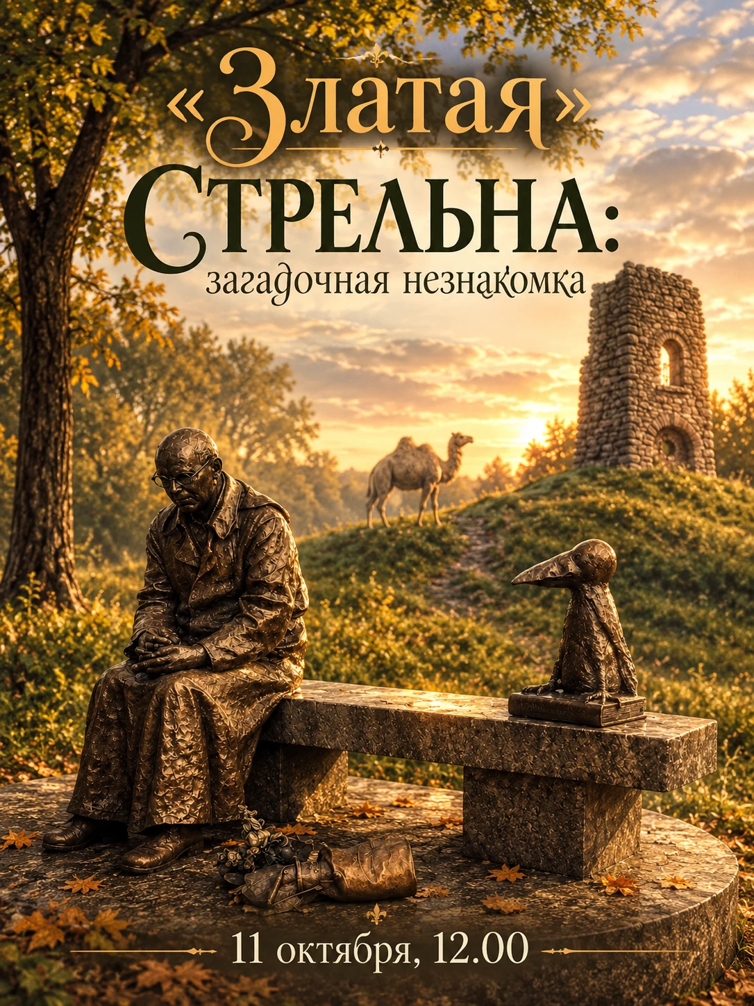 🌿 «Златая» Стрельна: загадочная незнакомка» - бесплатная экскурсия