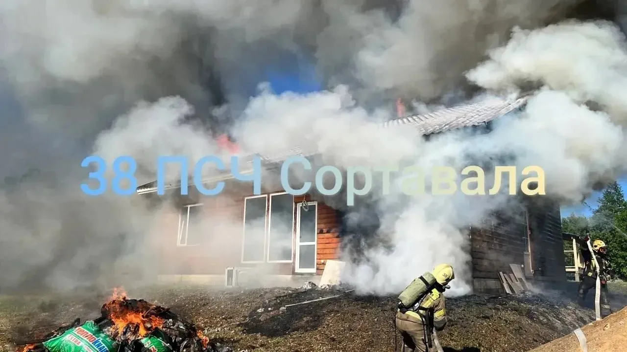 🔥 Сгорел до окончания строительства дом в Сортавальском округе

Пожар на стройке случился в поселке