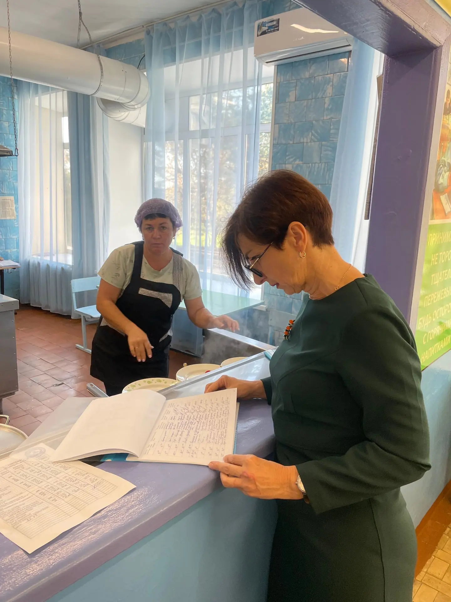 ❗️Проверка питания в школьной столовой