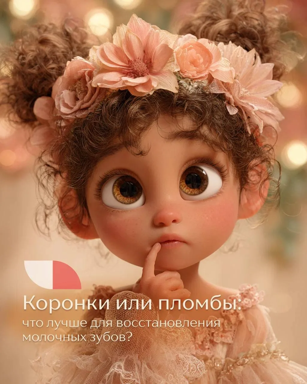 Коронка? На молочный зуб?! Давайте поставим пломбу, как и везде!😊