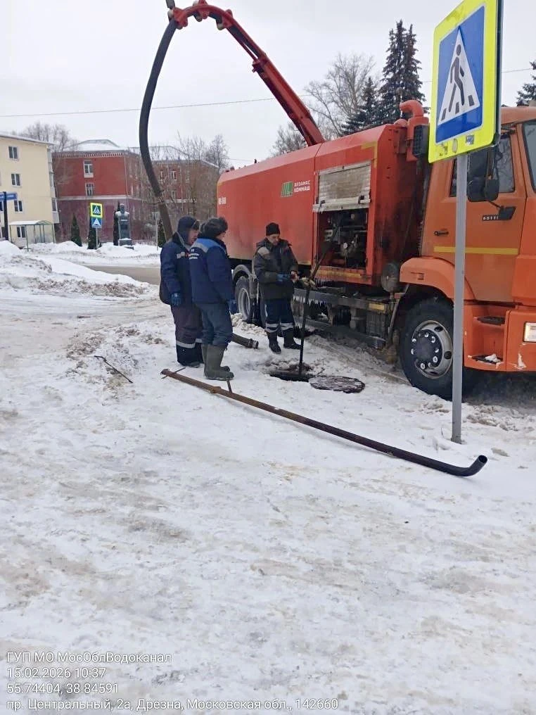Мособлводоканал устранил 210 засоров, поддерживая бесперебойное функционирование систем водоотведени