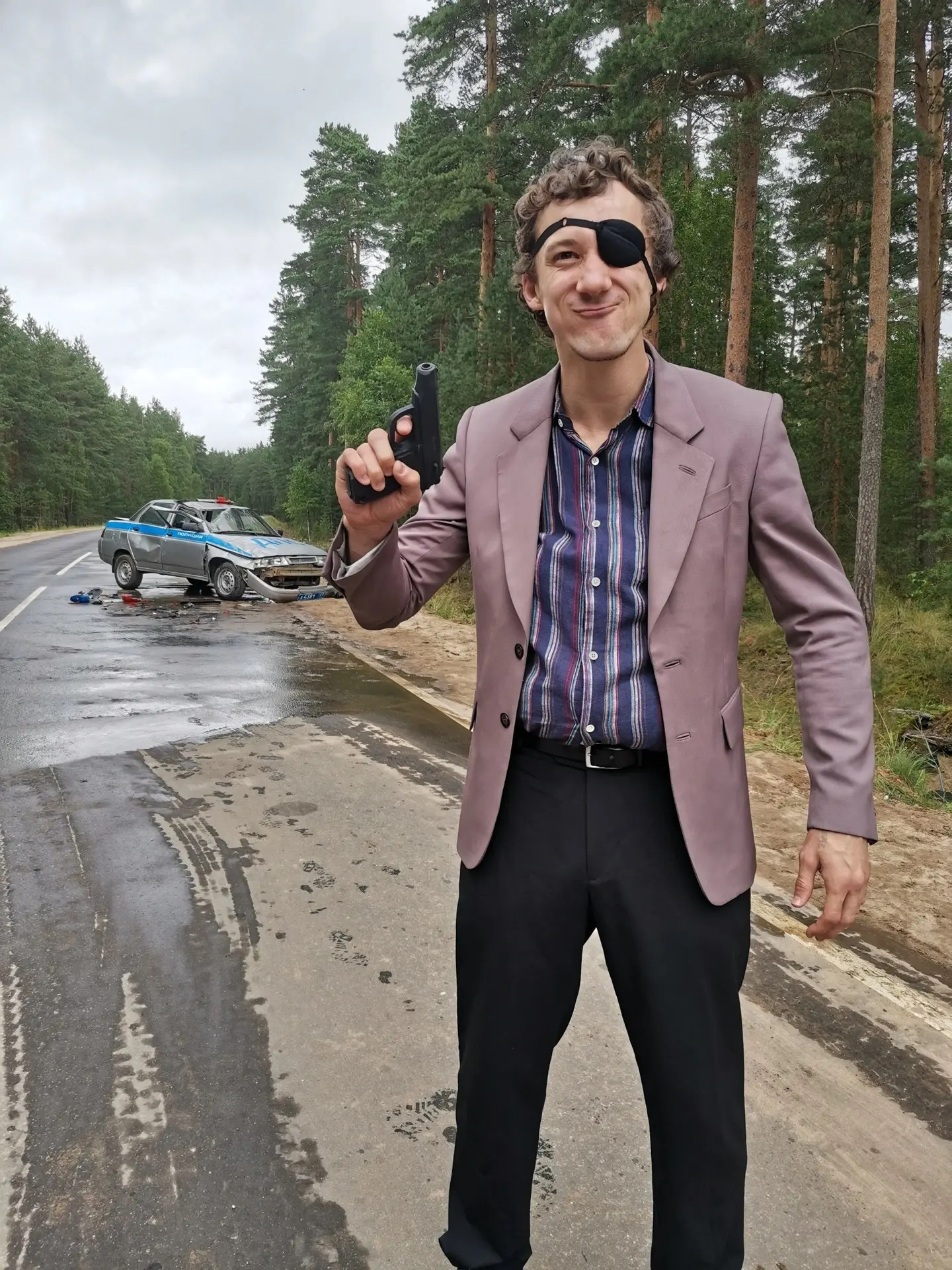 Снимаем кино, дублирую Александра Яценко в кино 🍿 оторви и выбрось 🎥 делал трюки 💥