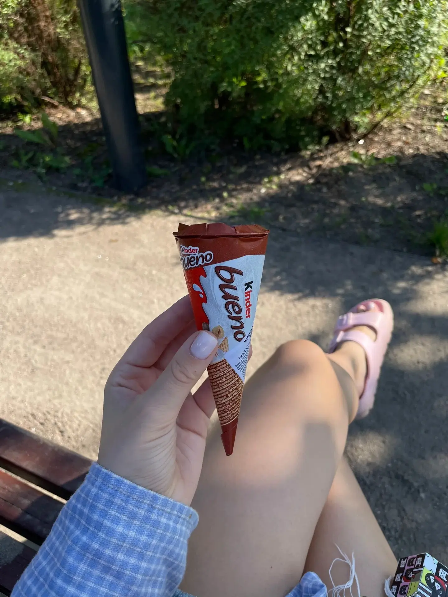 Наконец-то и я попробовала эту новинку киндер Буэно 🥹😍 Нереально вкусное мороженое, н...