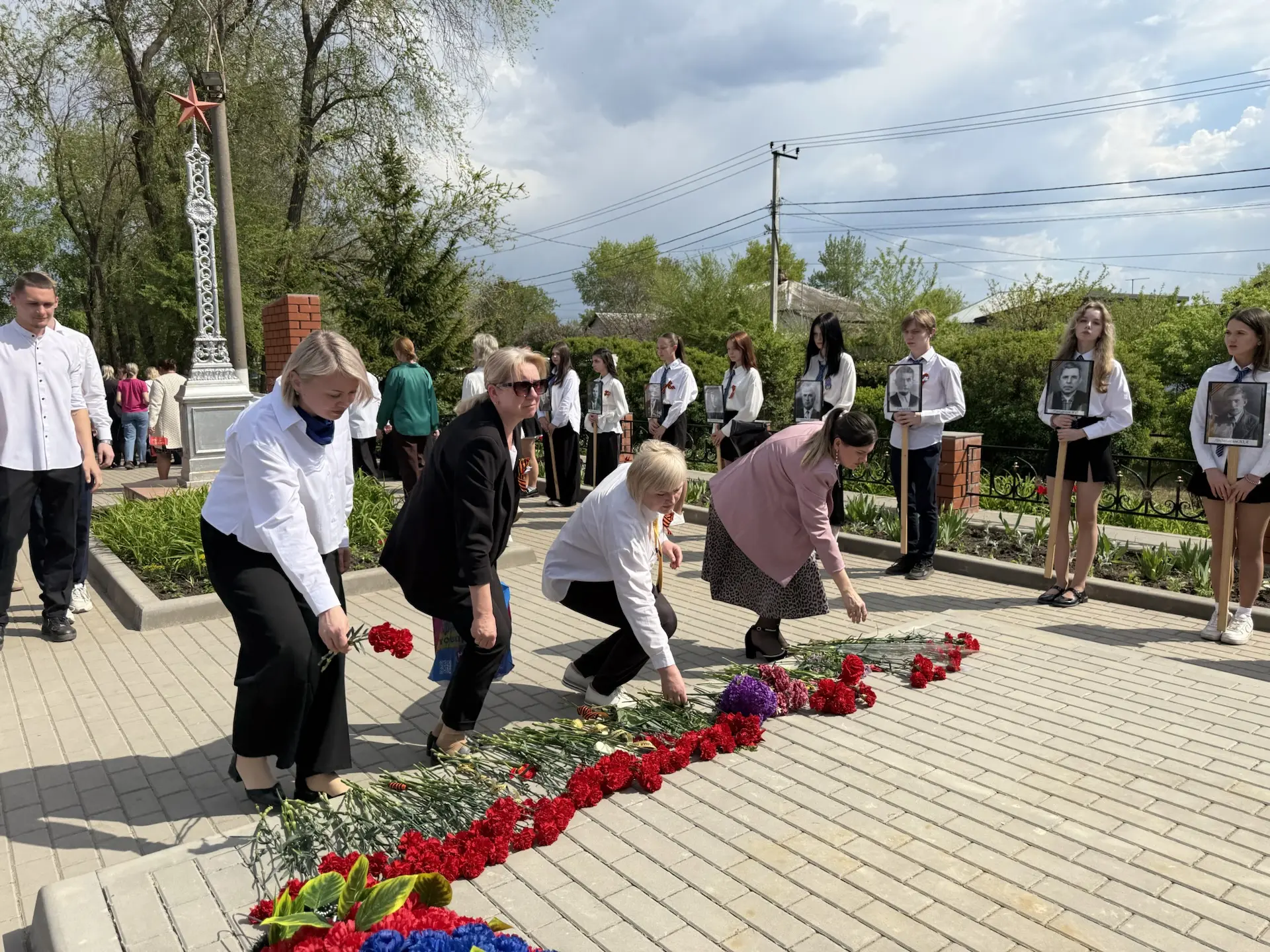 В преддверии знаменательной даты — 81‑й годовщины Победы в Великой Отечественной войне — в МБОУ «СОШ