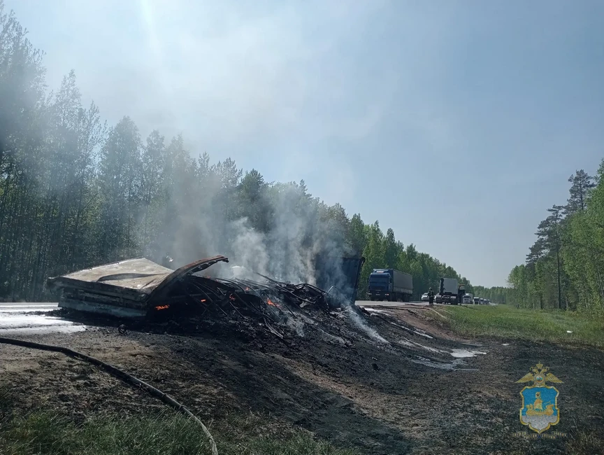 Костромские полицейские оперативно отреагировали на нештатную ситуацию на федеральной автодороге и о
