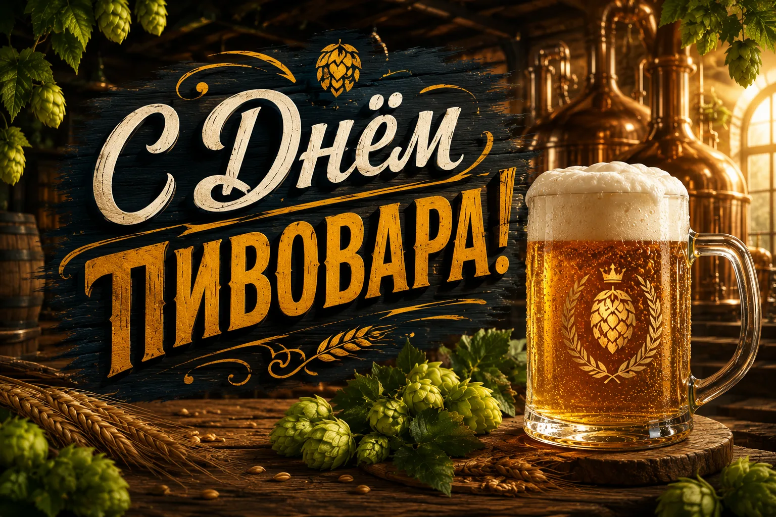 С Днём пивовара! 🍻

💌 Открытки в МАХ – Подписаться