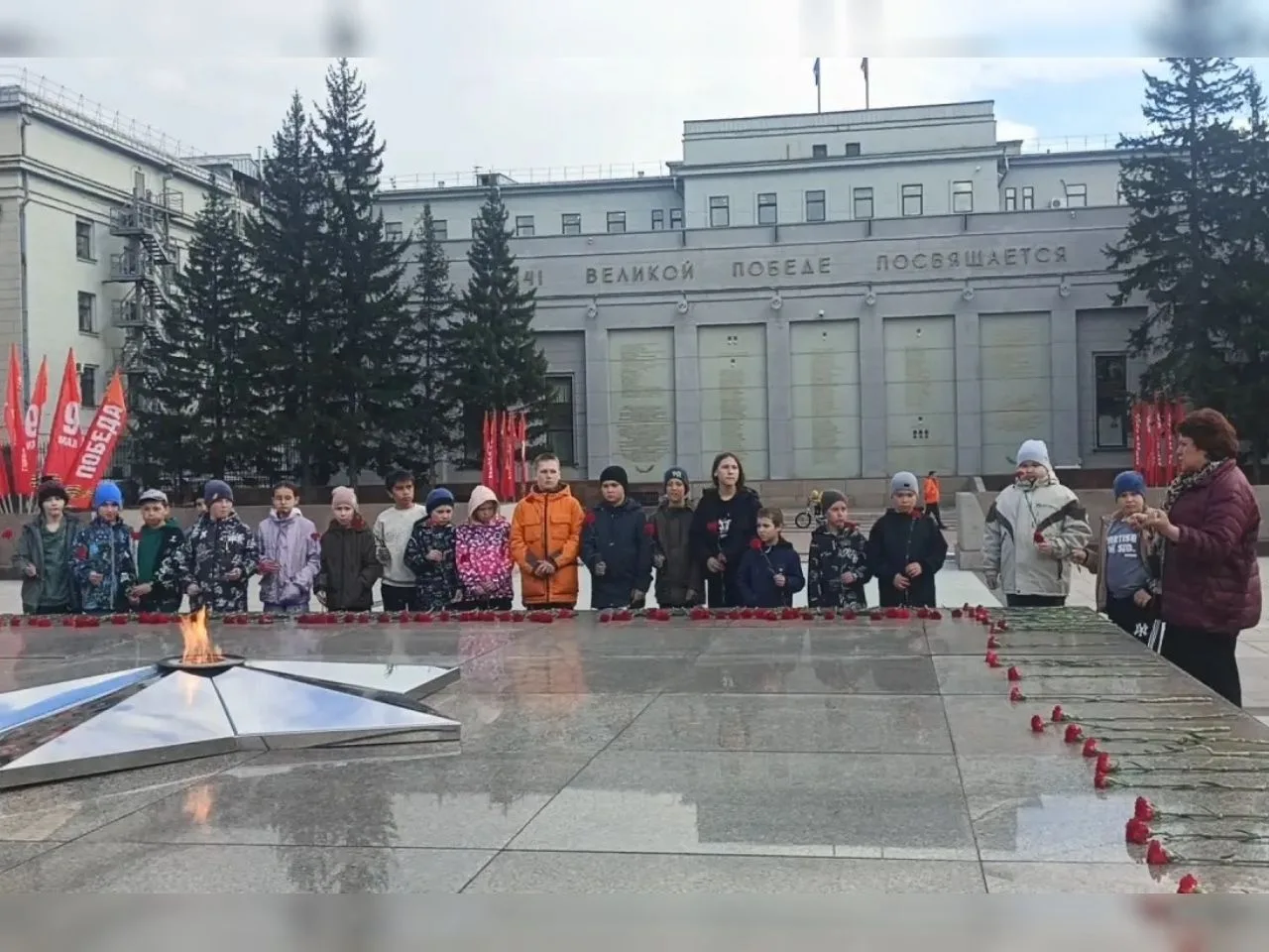 Ребята 3 «Г» класса побывали на экскурсии под названием «Из одного металла льют медаль за бой, медал