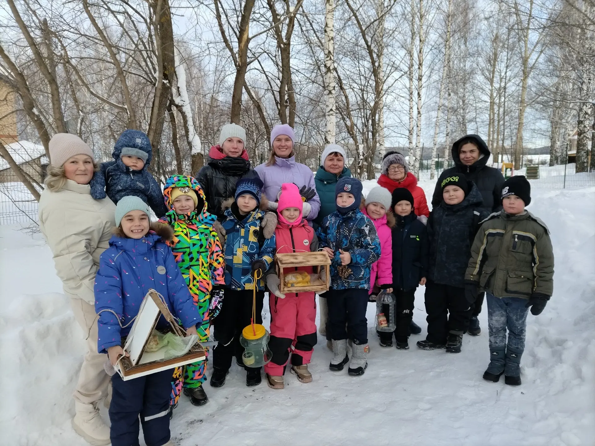 Птичья столовая открыла сезон! 🐦❤️