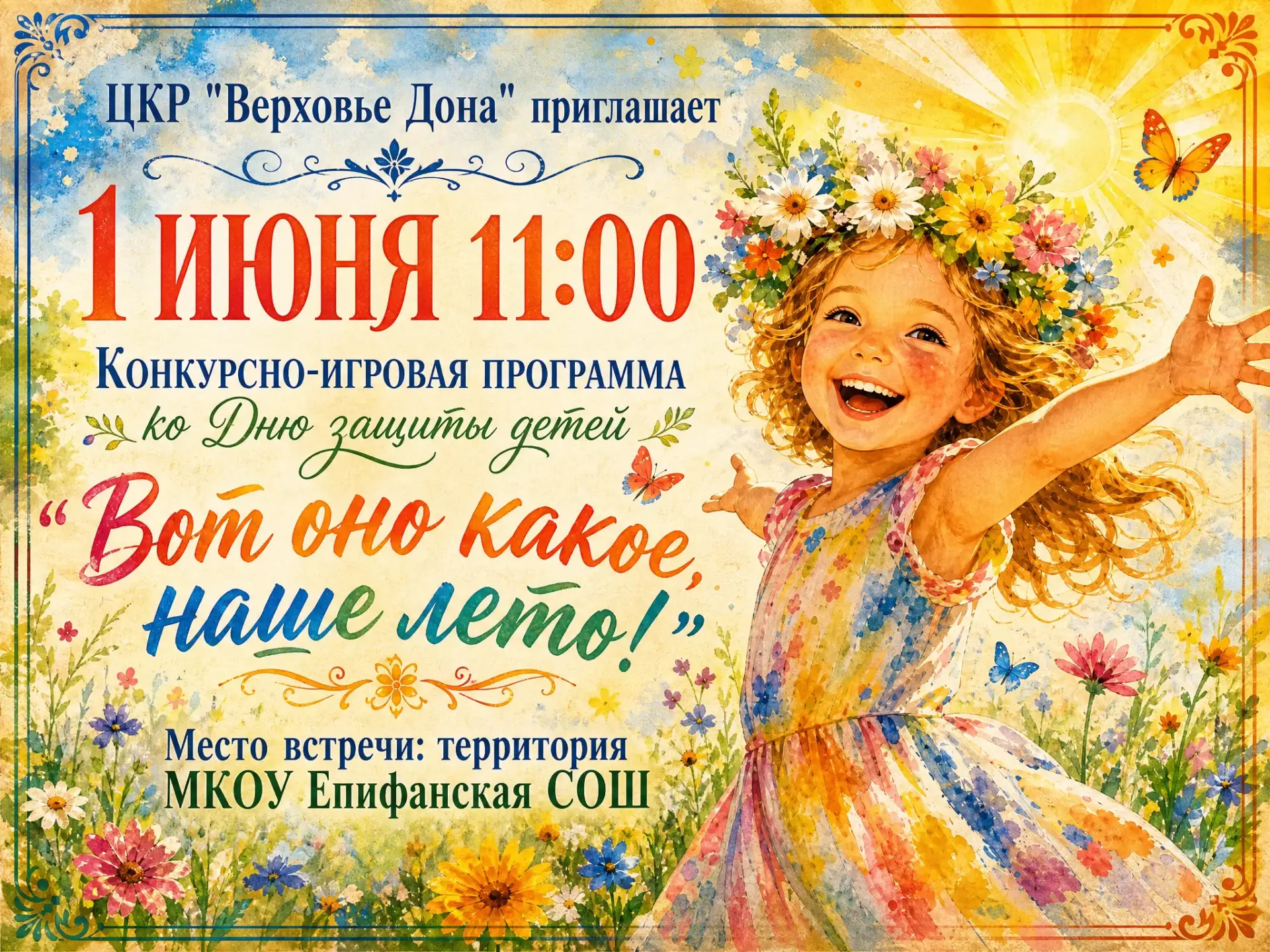 Мальчишки и девчонки, а так же их родители! ☀️
День защиты детей отпраздновать не хотите ли?

1 июня