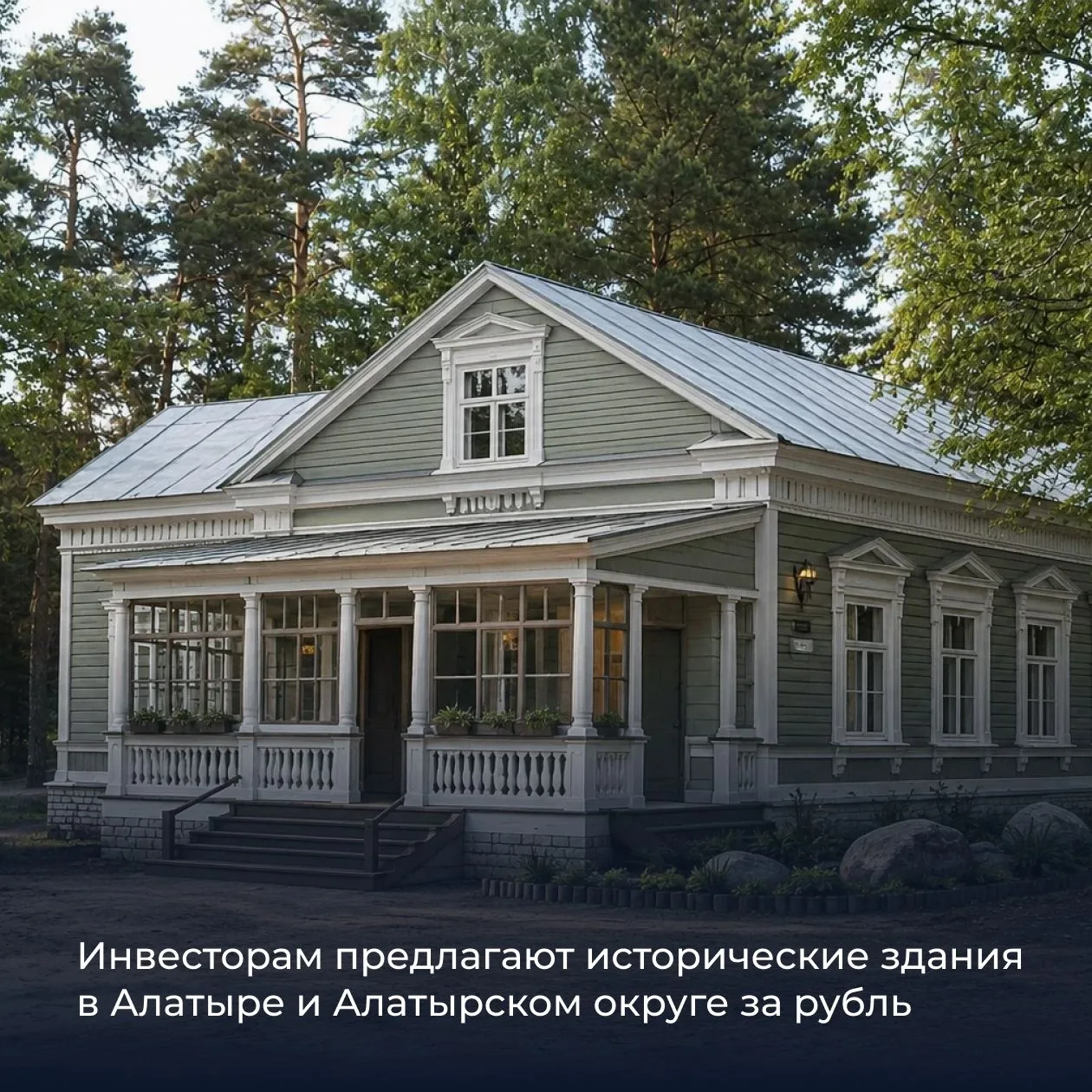 Инвесторам предлагают исторические здания в Алатыре и Алатырском округе за рубль