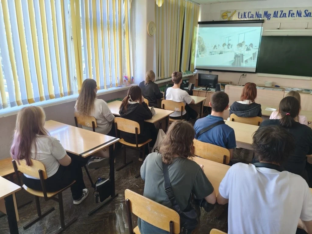Сегодня вновь прошли профориентационные занятия в рамках проектов «Россия — мои горизон...