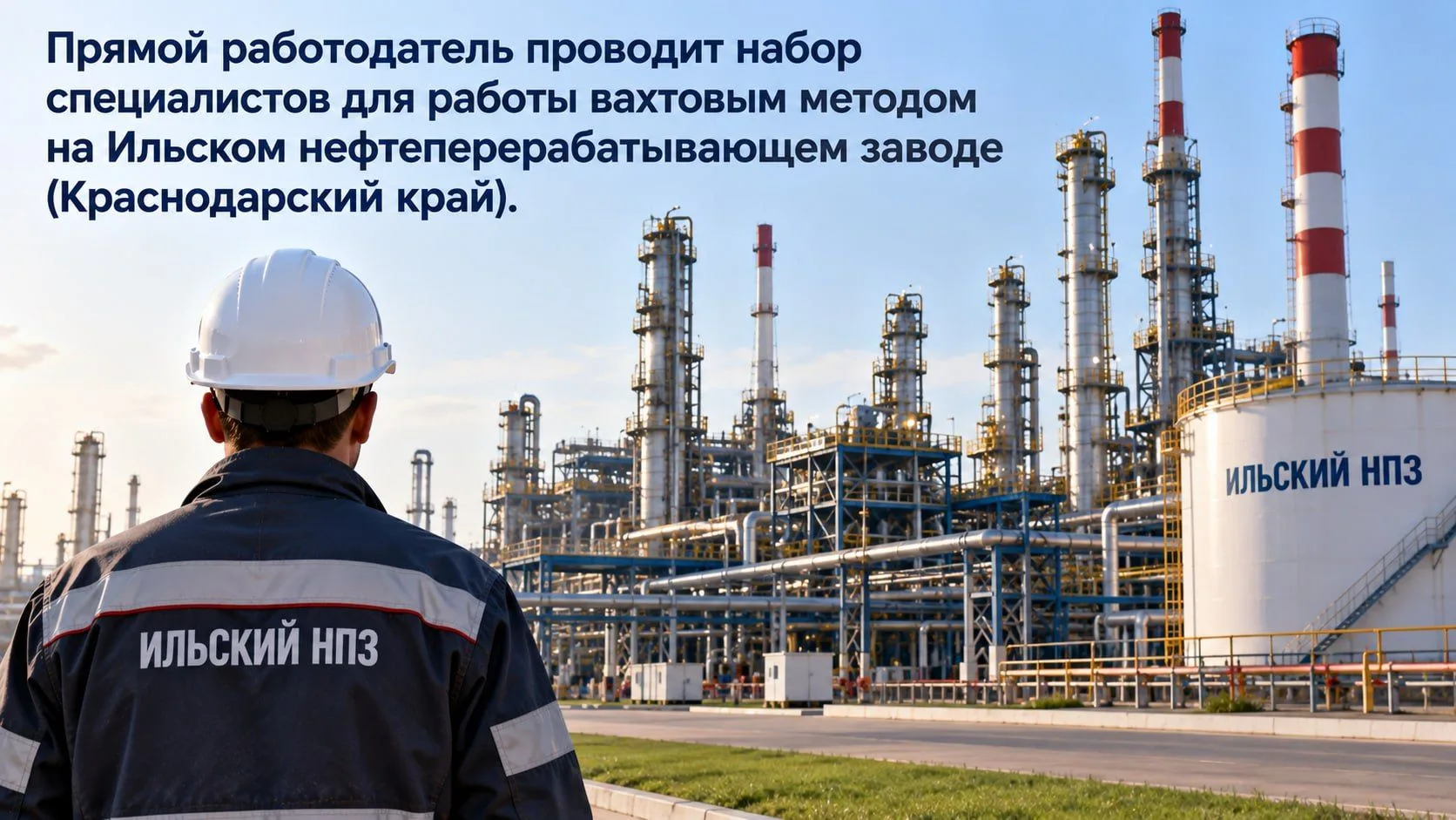 Прямой работодатель проводит набор специалистов для работы вахтовым методом на Ильском ...