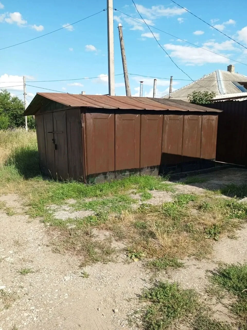 Продам гараж металлический разборной, б/у, Макеевка, 85000 руб.