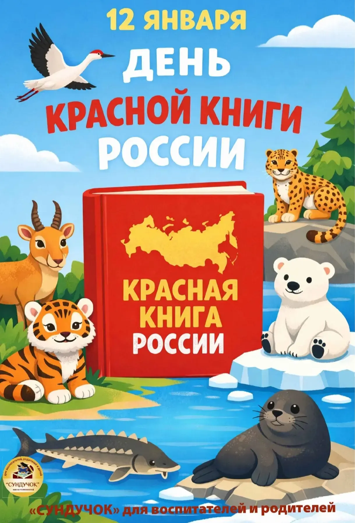 12 января — День Красной книги России