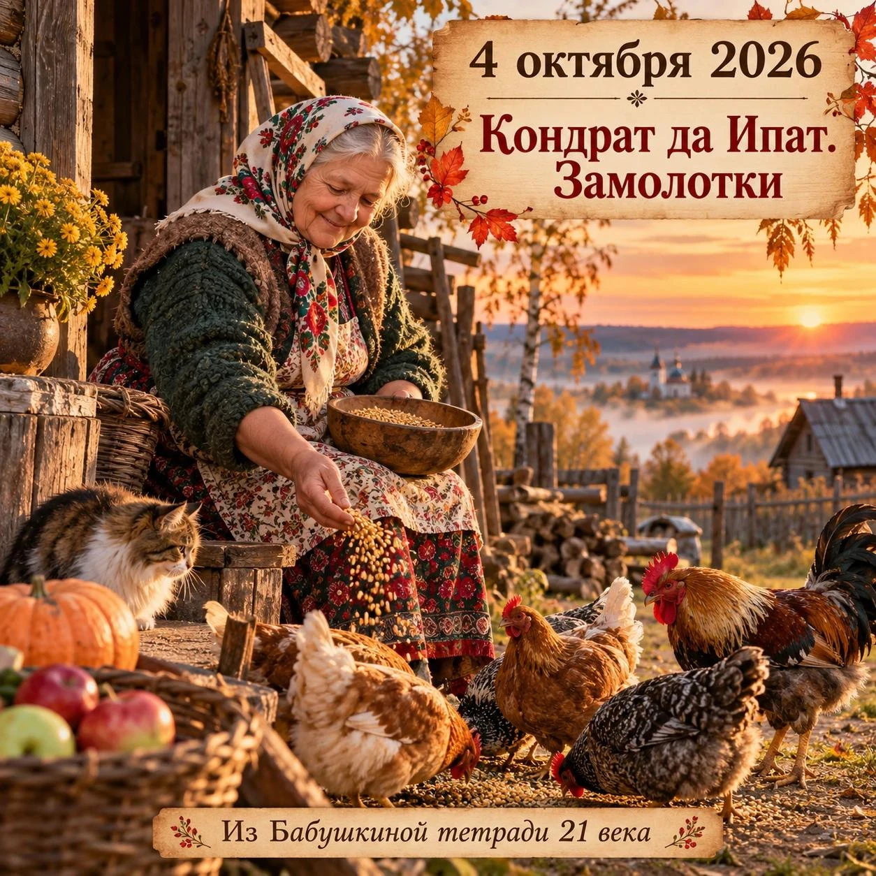 4 ОКТЯБРЯ 2026 ГОДА