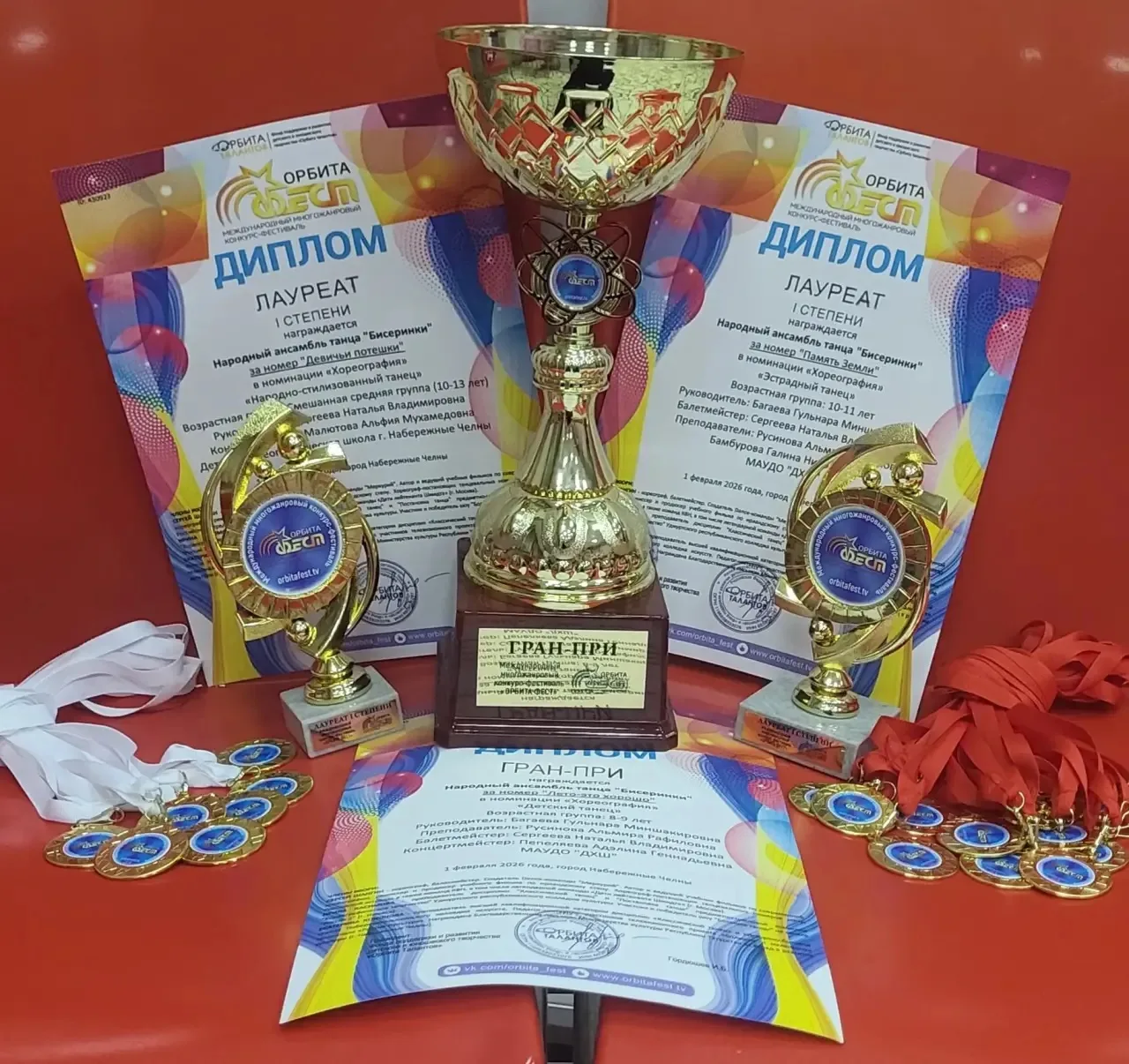 Волшебные нити побед на Орбите✨