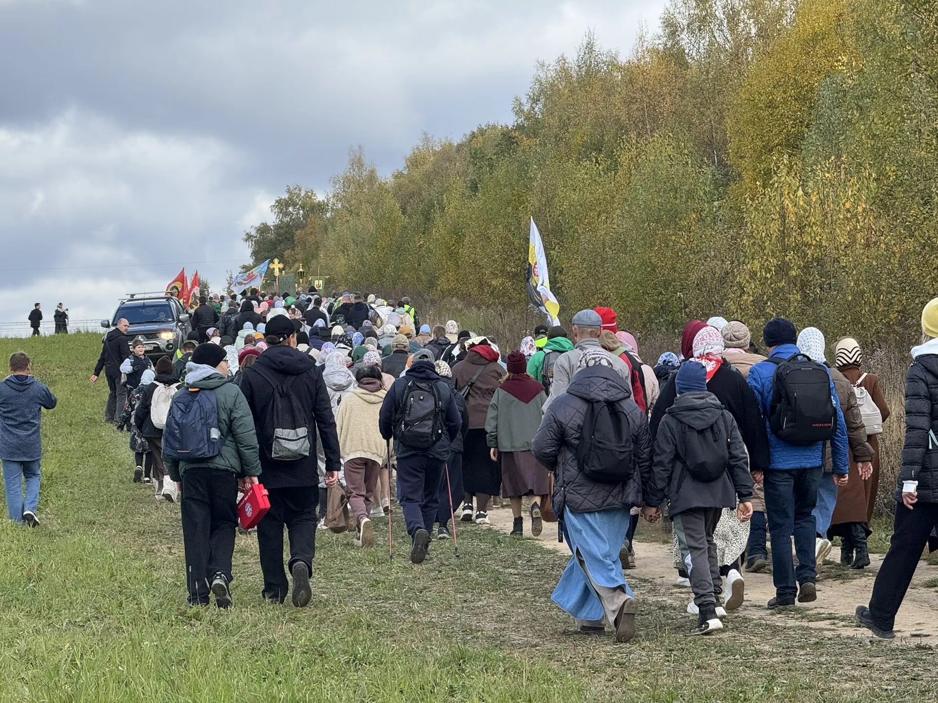 Тропой преподобного Сергия: в Сергиево-Посадском округе проходит традиционный Крестный ход