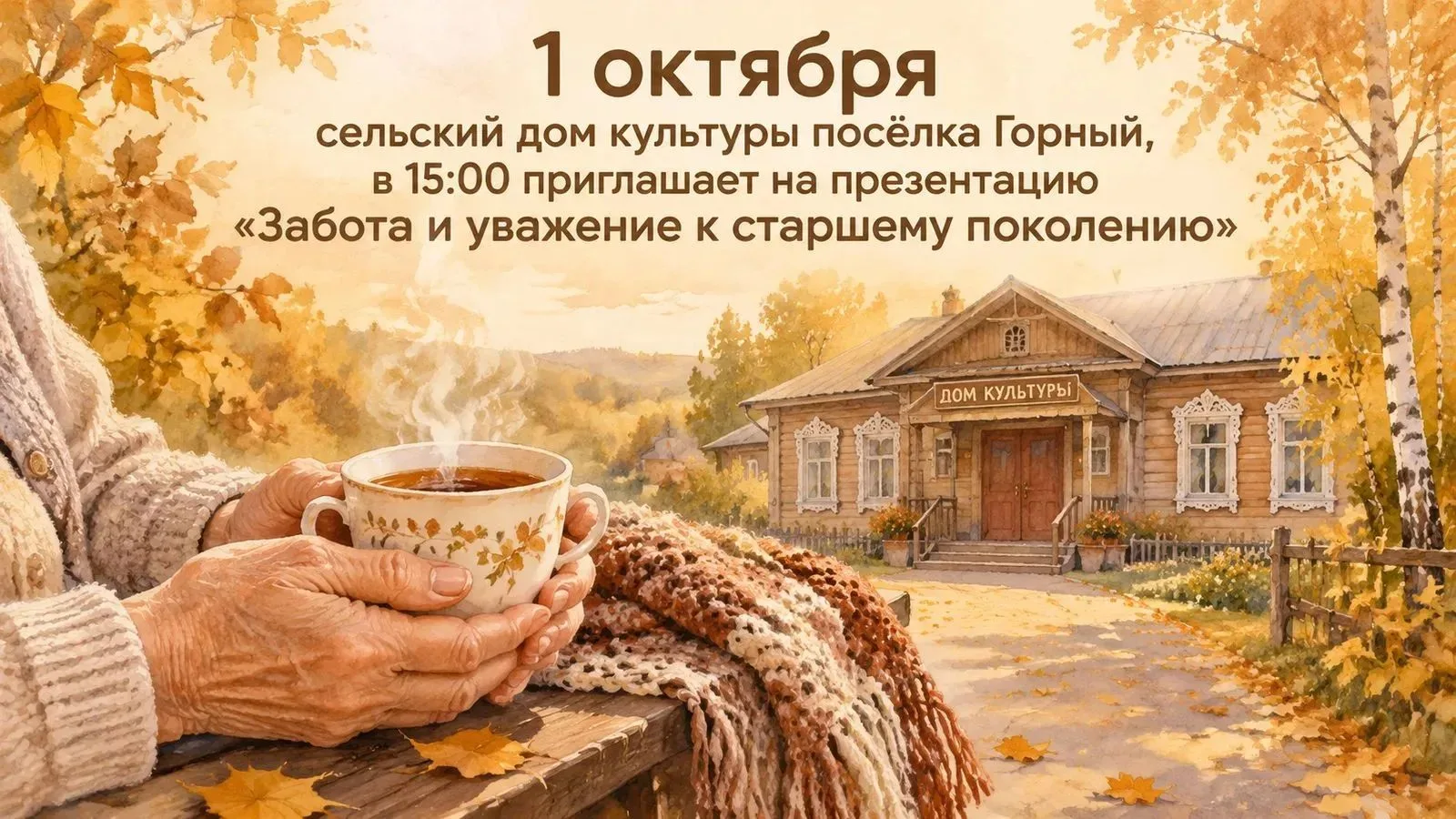 Тепло души — старшему поколению! 🌸