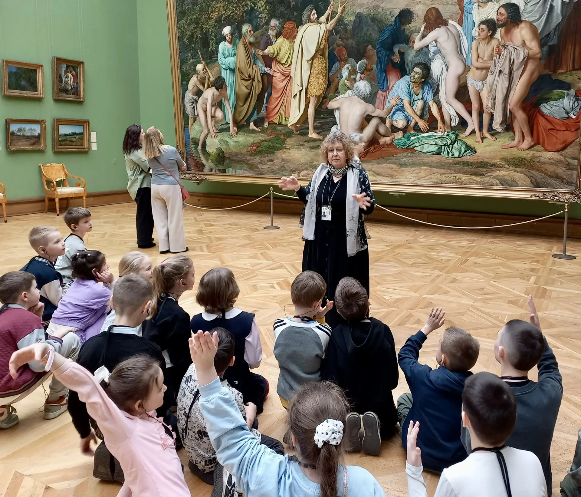 🎨Второклассники в сердце русского искусства🎨  📍Сегодня ученики 2 «В», «Г» и «Д» классов побывали на 