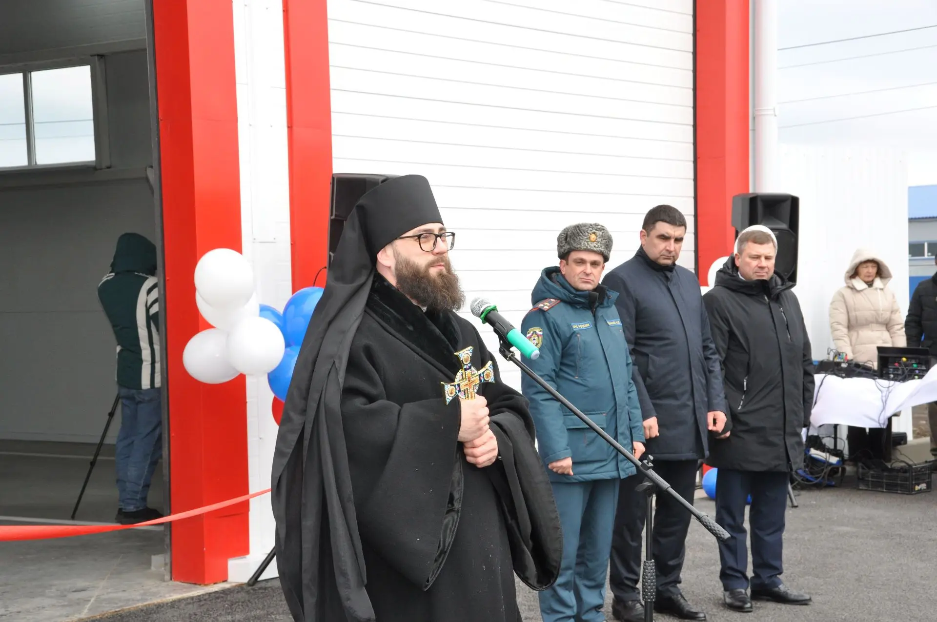 27 февраля в станице Ольгинской открыли новое пожарное депо. Здесь разместилась муниципальная пожарн