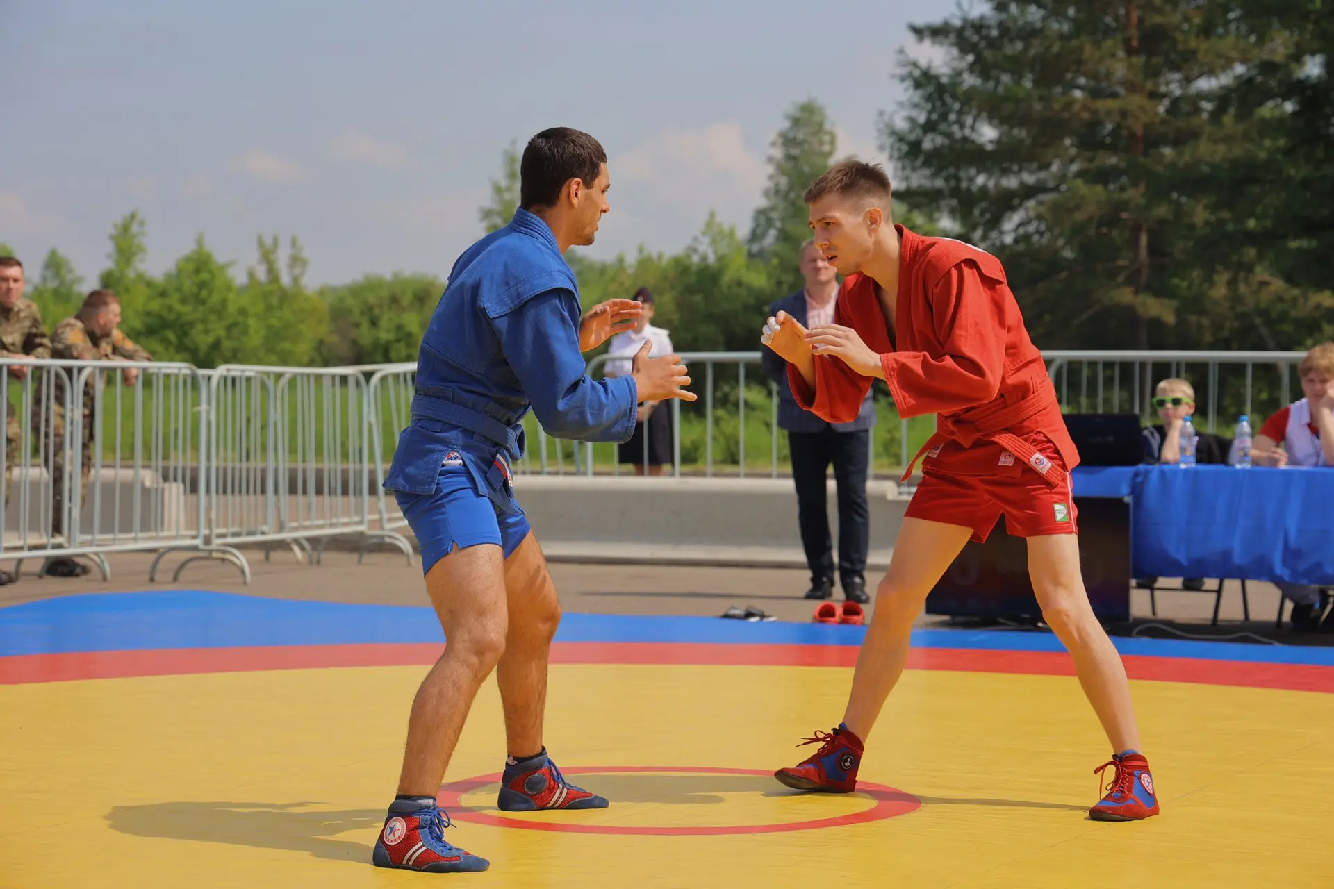 🥈Сборная команда ГУФСИН стала серебряным призером соревнований по самбо «Кубок патриотов России» ср