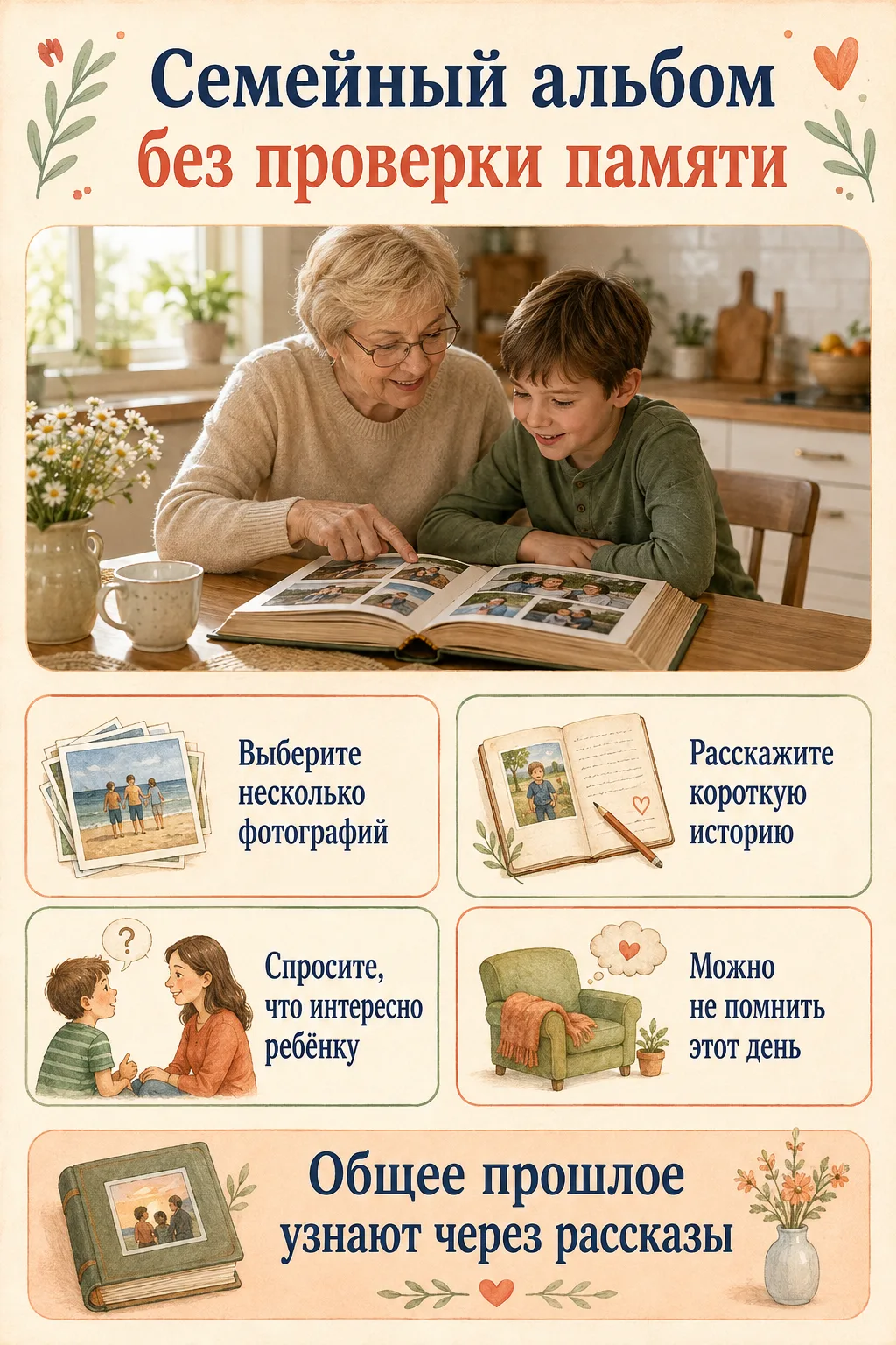 🖼️ Семейный альбом без проверки памяти