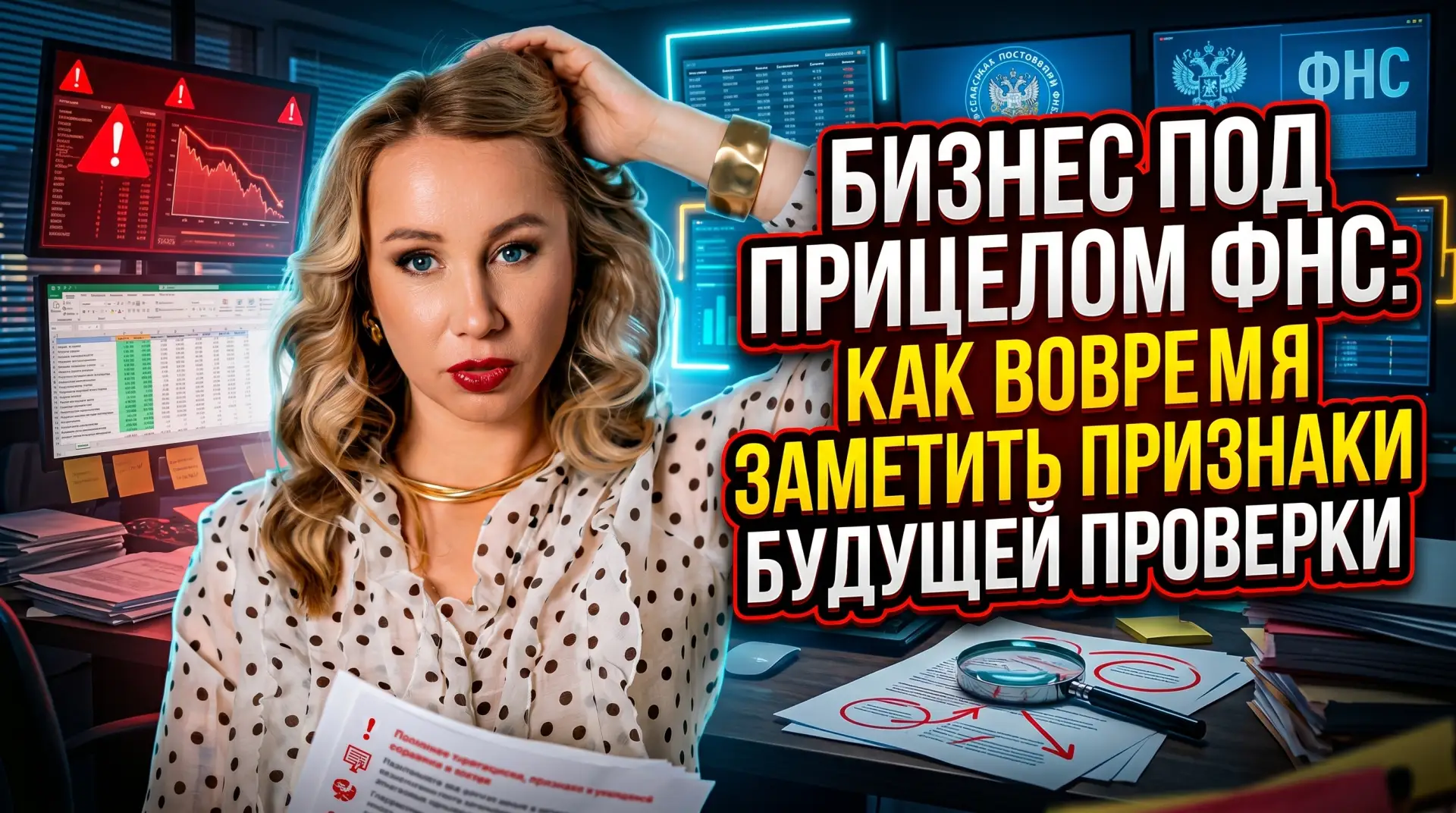 🚨 Как понять, что налоговая собирается вас проверить?