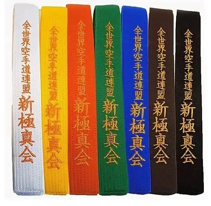 ПОЯС С ВЫШИВКОЙ  SHINKYOKUSHINKAI