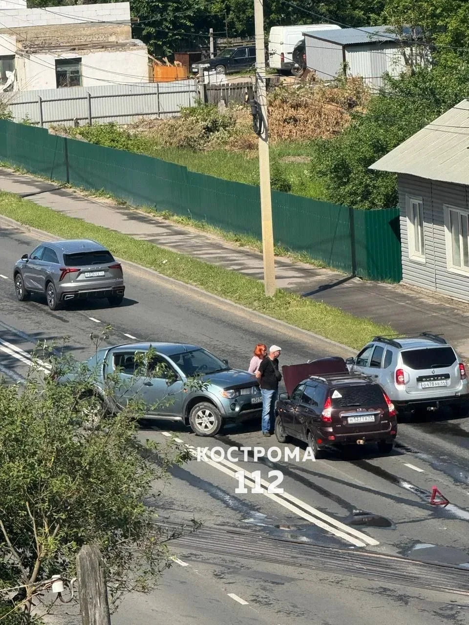 Авария на Юрий Смирнова в Костроме