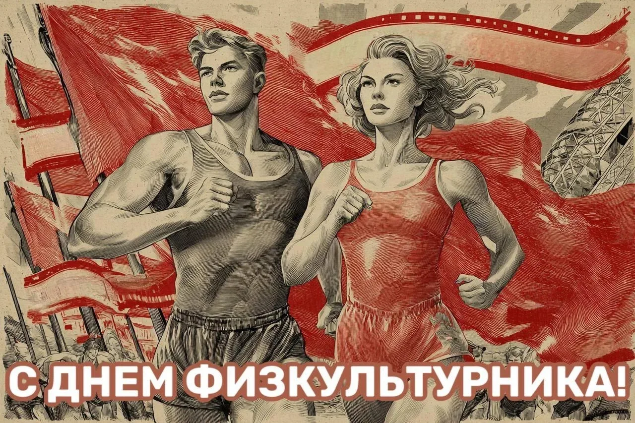 ПОЗДРАВЛЯЕМ С ДНЁМ ФИЗКУЛЬТУРНИКА!