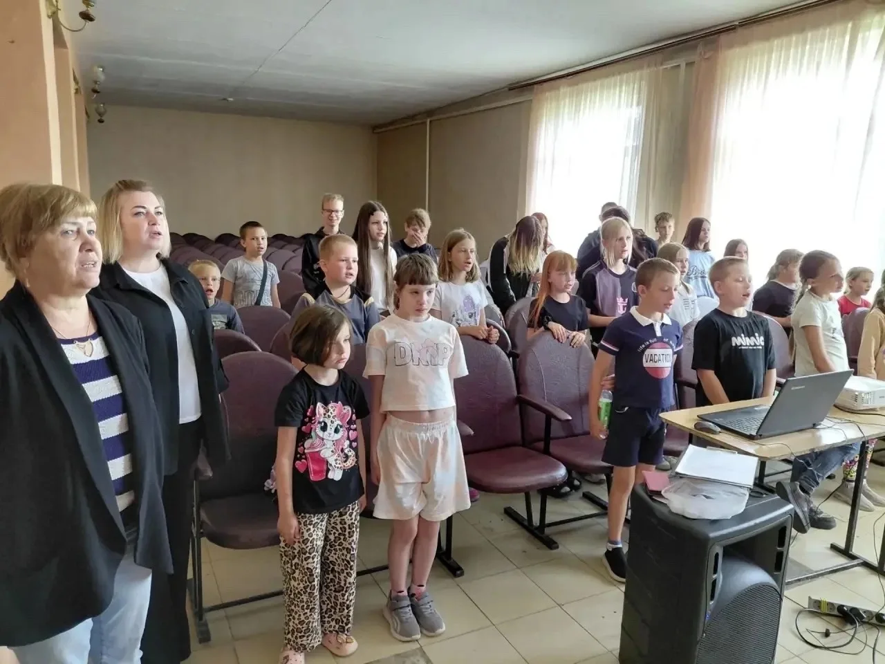 🕯 Сегодня наш лагерь «Радуга» посетил Краснопольцовкий БДЦ, где в преддверии Дня памяти и скорби, п