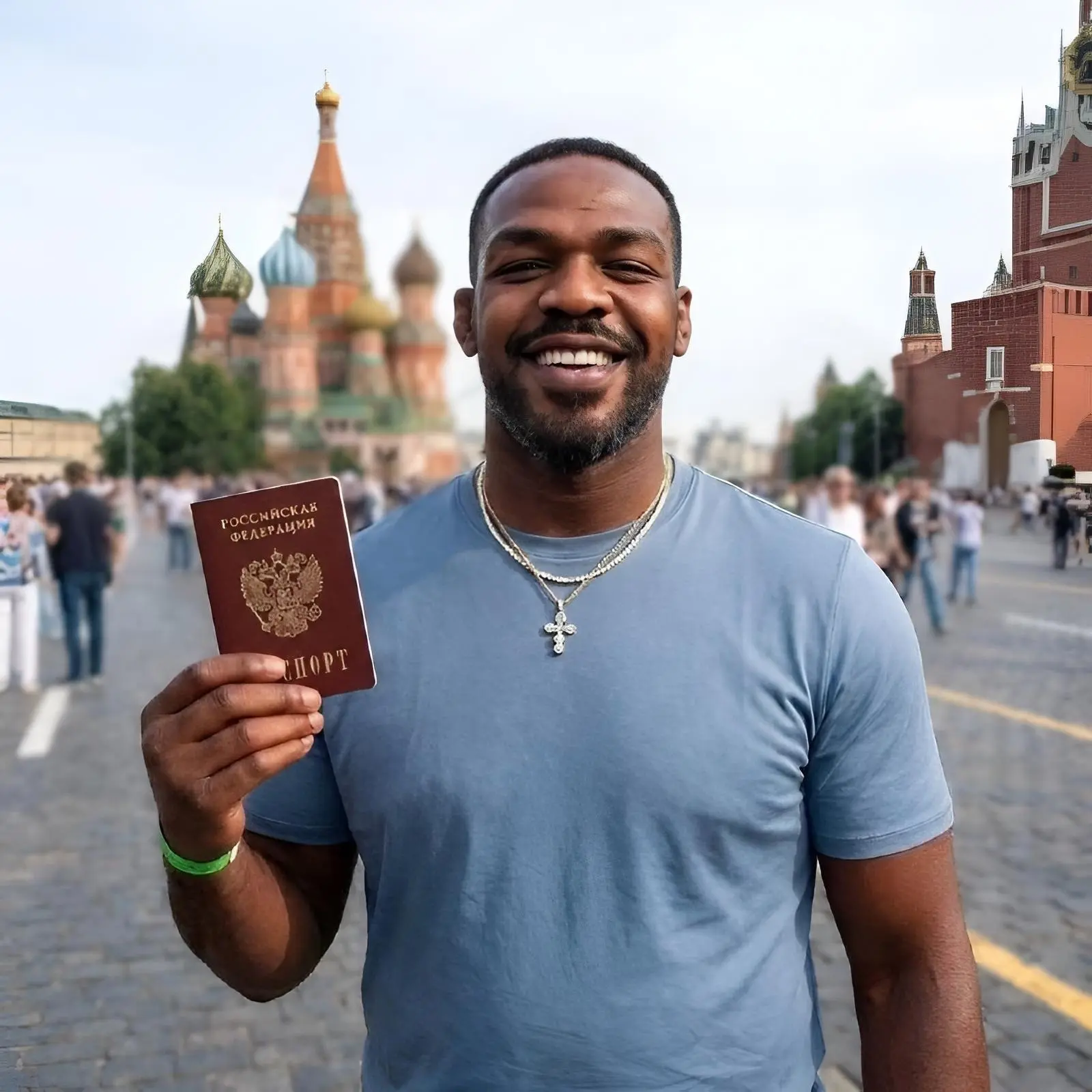 🤍Джон Джонс не исключил получение Российского гражданства