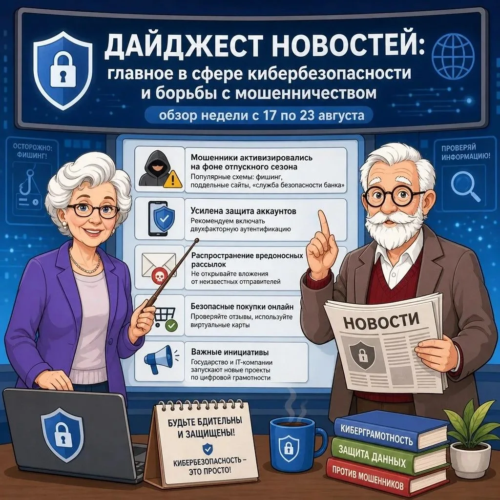 ГЛАВНОЕ В СФЕРЕ КИБЕРБЕЗОПАСНОСТИ И БОРЬБЫ С МОШЕННИЧЕСТВОМ