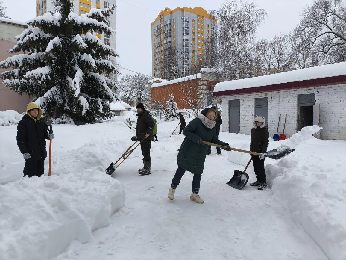 ❄️ Снежный десант: Вместе мы сильнее стихии!