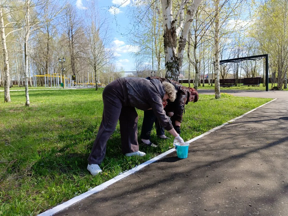 04 мая прошел субботник в "Парке культуры и отдыха им. Ю.А.Гагарина"