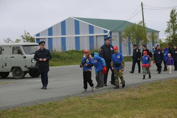 На аэродроме «Пушистый» прошла «Зарница» для детей сотрудников УФСИН и силовых структур