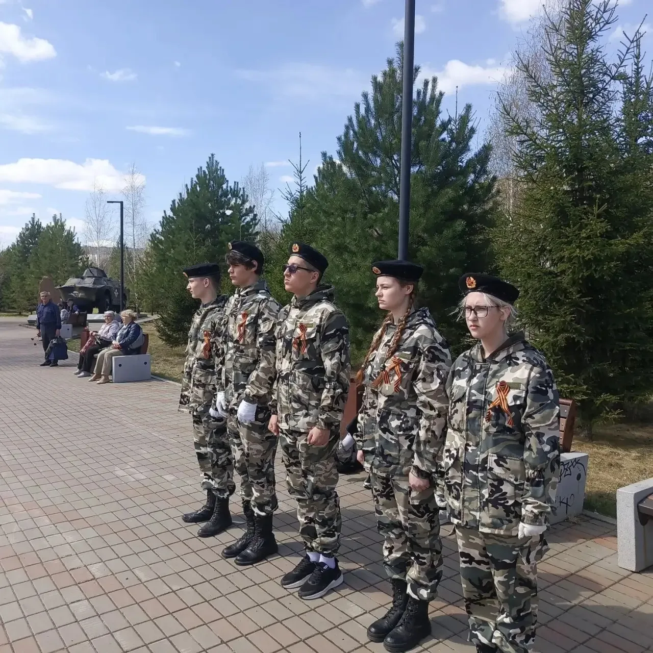 📢 Вахта памяти 📢  Мы с гордостью сообщаем, что наши ученики приняли активное участие в этой важной м
