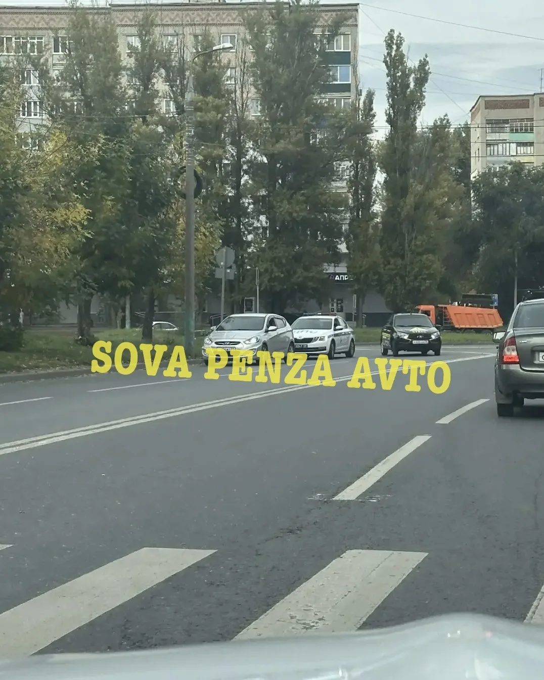 Минская, работает ДПС. Актуально на 15:35