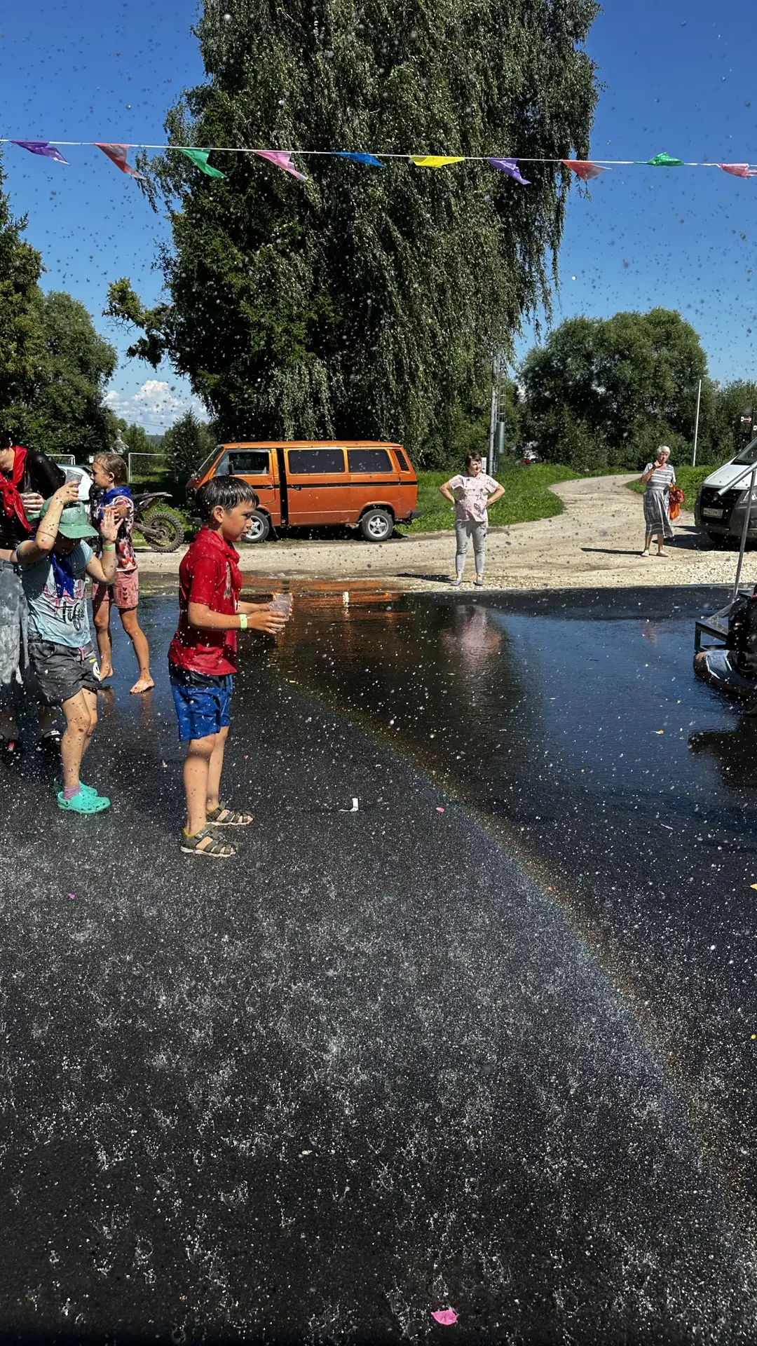 «Водный бум»: море радости и веселья в селе Ельтесуново! 🎉