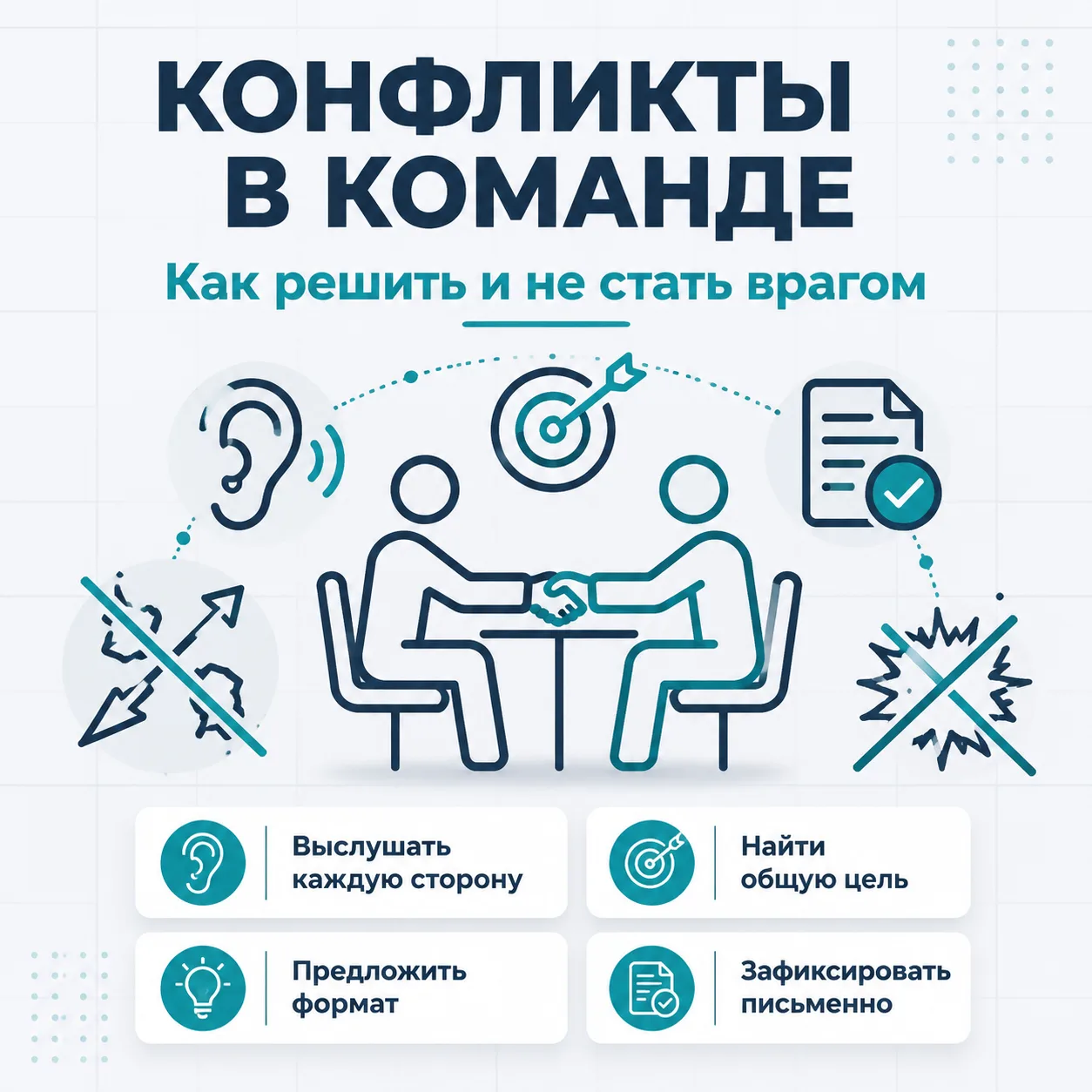 Конфликты в команде Как не стать врагом и решить проблему  Два сотрудника не могут поделить ресурсы.