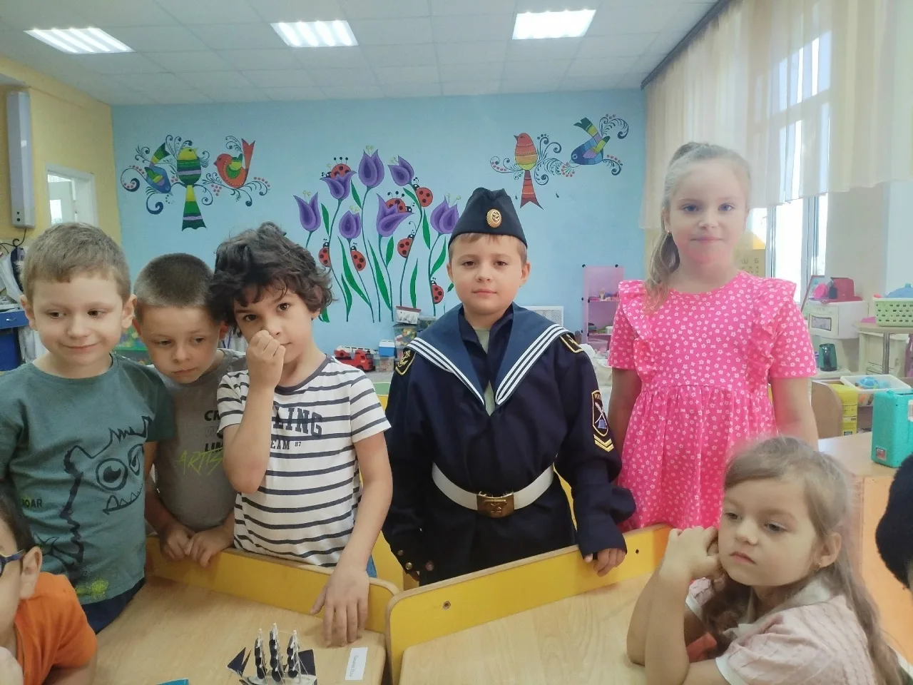 День Военно‑морского флота в группе № 8 🎉⛵⛵⛵⛵⛵

Сегодня ребята отправились в настоящее морское путе