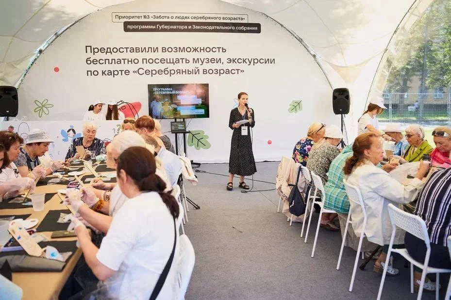 Большой семейный фестиваль открылся в Парке 300-летия Петербурга