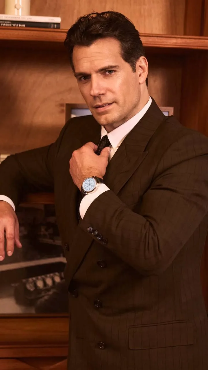 Стильный Генри Кавилл для рекламы часов Longines.