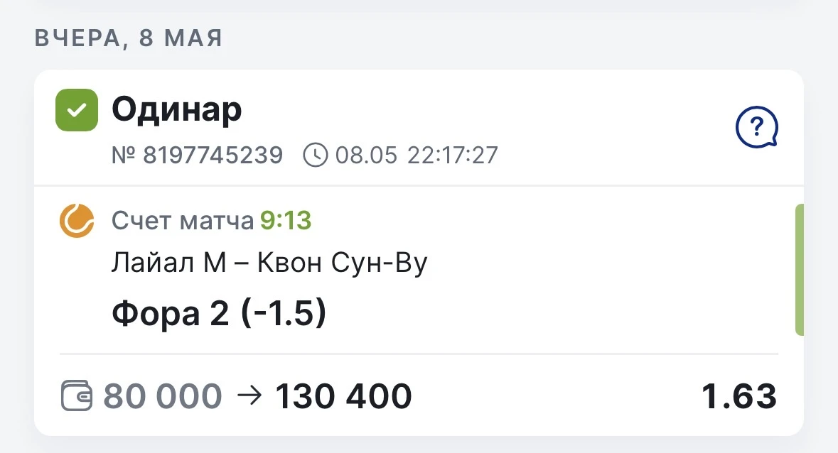 Бесплатные прогнозы продолжают радовать — 11 заходов из 12.✅  Матч Лайал — Квон прошел именно по ожи