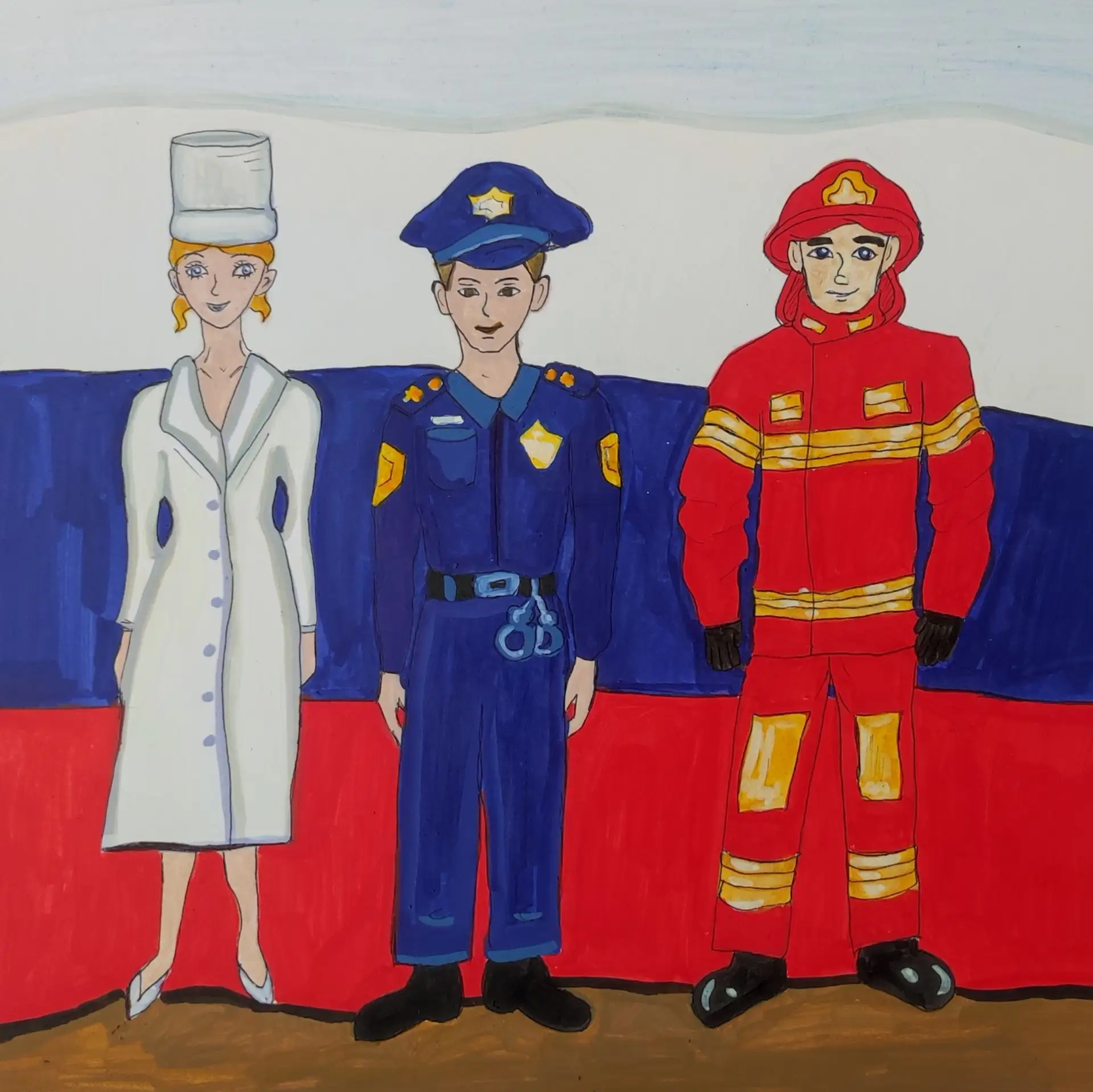 🇷🇺 Сегодня подводим итоги нашего конкурса рисунков ко Дню Российского флага. Но снача...