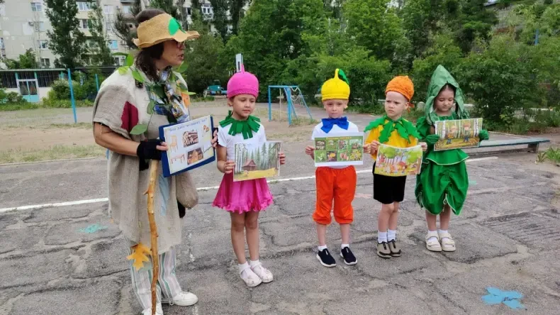 🌿Путешествие по лесу: экологический квест в детском саду «Улыбка» ко Дню эколога 
5 июня в детском 